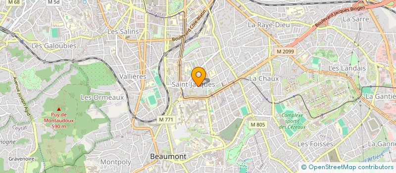 localisation de l'entreprise MONSIEUR ZAKARYA SABRI à CLERMONT-FERRAND