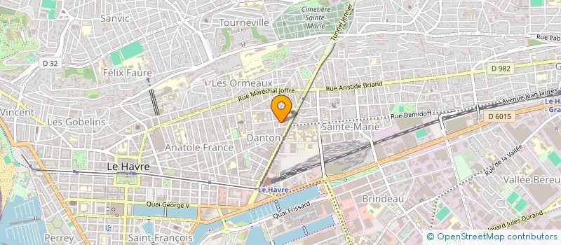 localisation de l'entreprise MONSIEUR ZAKARYA ZERROUKI à LE HAVRE