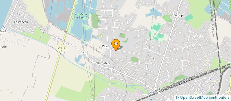 localisation de l'entreprise MONSIEUR ZAKEHI GUEBRI  AMBARES-ET-LAGRAVE