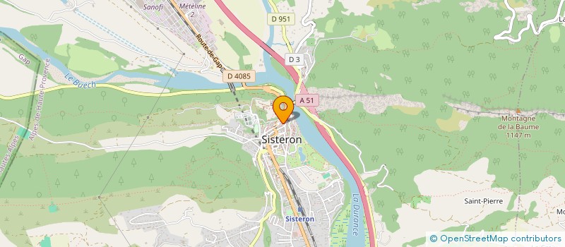 localisation de l'entreprise MONSIEUR ZAKHAR GOLUSHKO  SISTERON