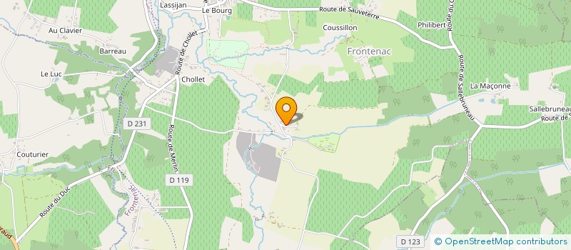 localisation de l'entreprise MONSIEUR ZAKHARI AVANIESSOV  BORDEAUX