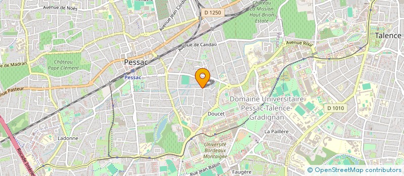 localisation de l'entreprise MONSIEUR ZAKHARIA SOUIDI  PESSAC