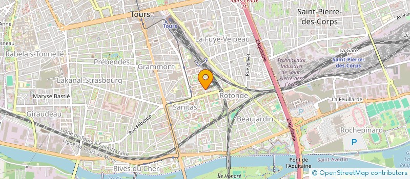 localisation de l'entreprise MONSIEUR ZAKI AHMAD AHMADI  TOURS