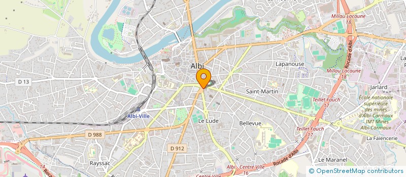 localisation de l'entreprise MONSIEUR ZAKI BALTI à ALBI