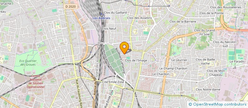 localisation de l'entreprise MONSIEUR ZAKI BOUSIKHANI à ORLEANS