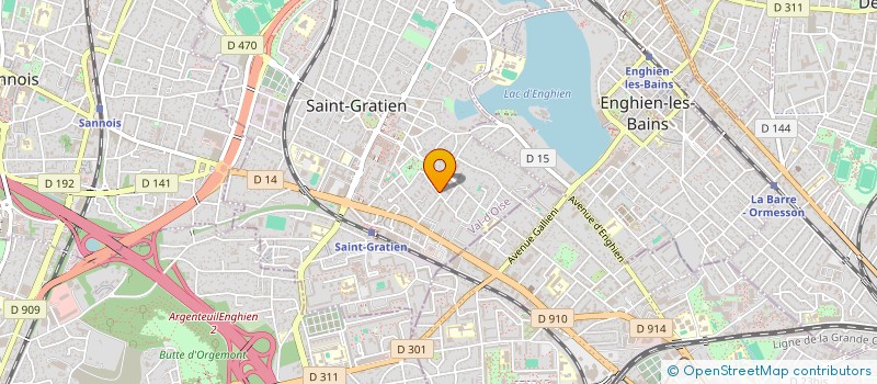 localisation de l'entreprise MONSIEUR ZAKI DIOP  SAINT-GRATIEN