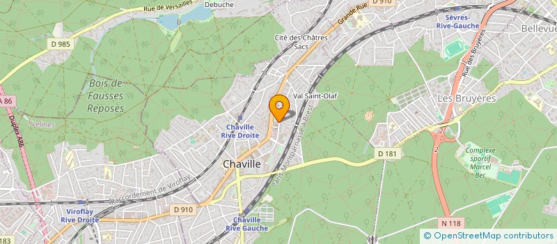 localisation de l'entreprise MONSIEUR ZAKI EL BAZ à CHAVILLE