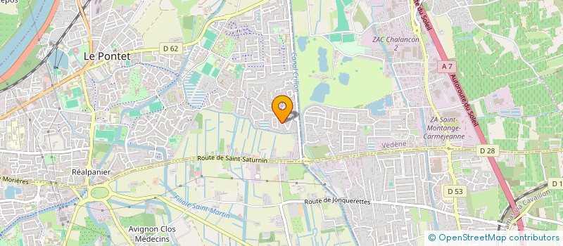 localisation de l'entreprise MONSIEUR ZAKI EL HANY  LE PONTET