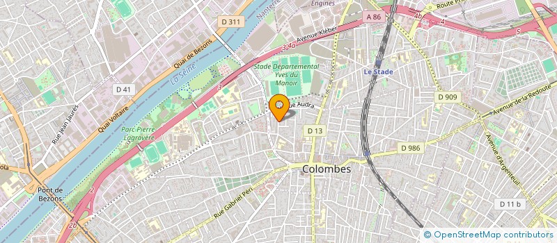 localisation de l'entreprise MONSIEUR ZAKI FARAH à COLOMBES