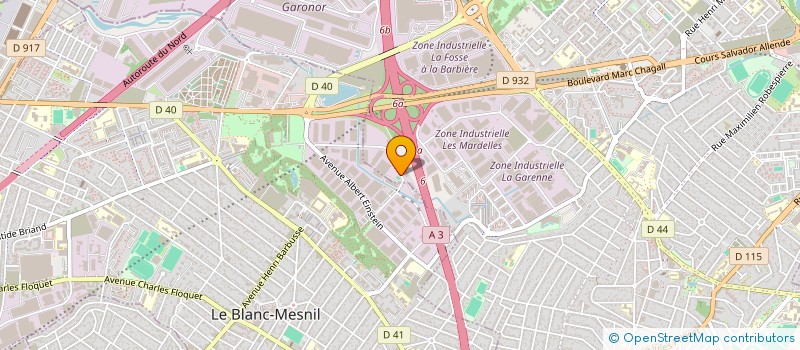 localisation de l'entreprise MONSIEUR ZAKI HAIDARI à AULNAY-SOUS-BOIS