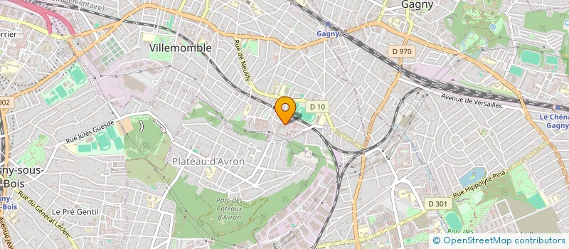 localisation de l'entreprise MONSIEUR ZAKI HASNAOUI à VILLEMOMBLE