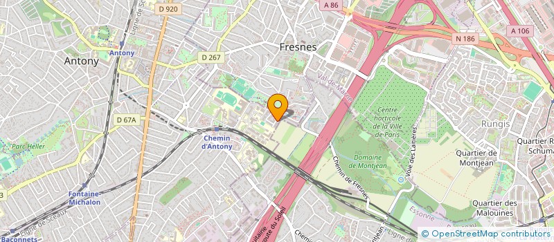 localisation de l'entreprise MONSIEUR ZAKI MAAYOUFI à ANTONY