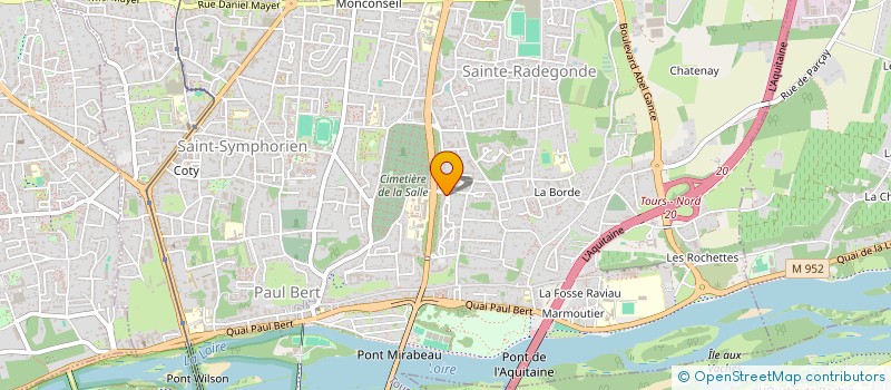 localisation de l'entreprise MONSIEUR ZAKI NURI  TOURS