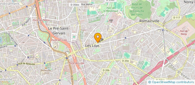localisation de l'entreprise MONSIEUR ZAKI TOUHAMI à LES LILAS