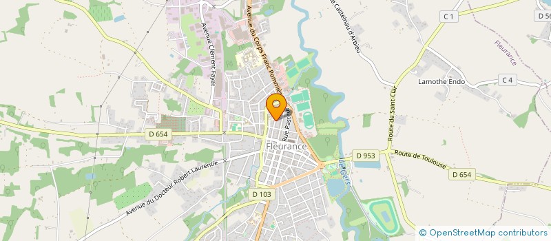 localisation de l'entreprise MONSIEUR ZAKI ZERIG  FLEURANCE