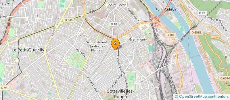 localisation de l'entreprise MONSIEUR ZAKIR HAYAT à SOTTEVILLE-LES-ROUEN