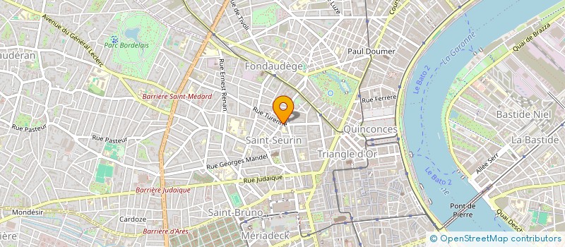 localisation de l'entreprise MONSIEUR ZAKIR HUSSAIN  BORDEAUX