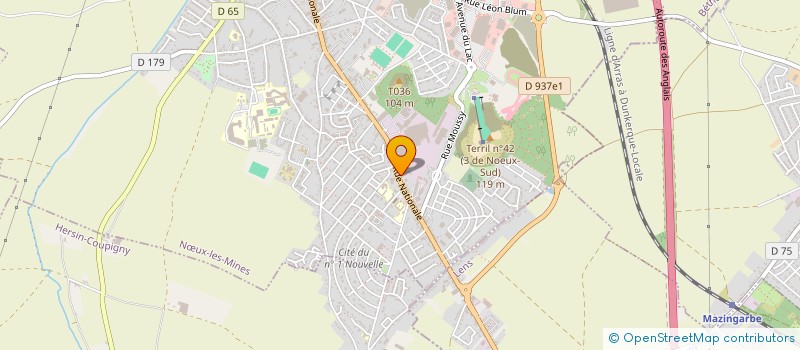 localisation de l'entreprise MONSIEUR ZAKIR KHAN  NUX-LES-MINES