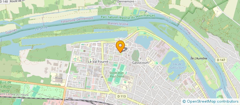 localisation de l'entreprise MONSIEUR ZAKIR MAMOZAI  MANTES-LA-JOLIE