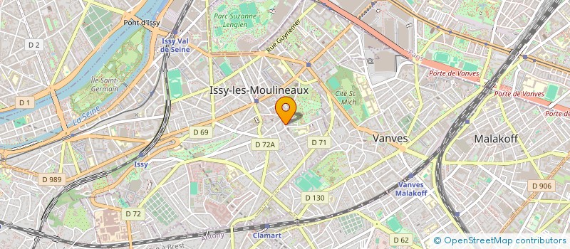 localisation de l'entreprise MONSIEUR ZAKIR MUHAMMAD à ISSY-LES-MOULINEAUX