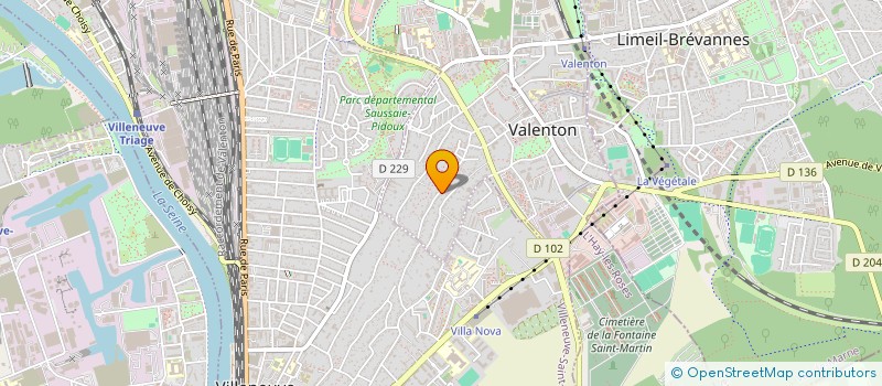 localisation de l'entreprise MONSIEUR ZAKIRA KOTWAL  VALENTON