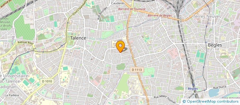 localisation de l'entreprise MONSIEUR ZAMAOUCH YOUNES  TALENCE