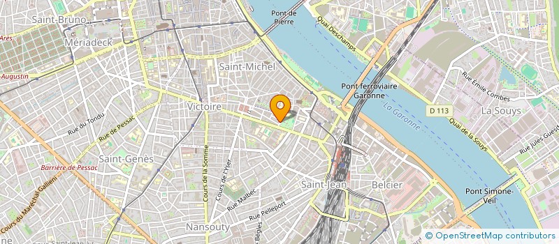 localisation de l'entreprise MONSIEUR ZAMARY NIAZI  BORDEAUX