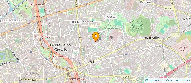 localisation de l'entreprise MONSIEUR ZAMARY SAFI  PANTIN