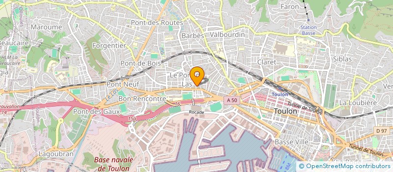 localisation de l'entreprise MONSIEUR ZAMENEDDINE GHAMMOURI  TOULON