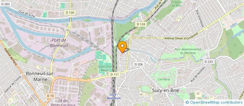 localisation de l'entreprise MONSIEUR ZAMIR SAFI  SUCY-EN-BRIE