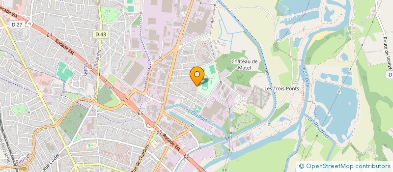 localisation de l'entreprise MONSIEUR ZAMIR SULAJ  ROANNE