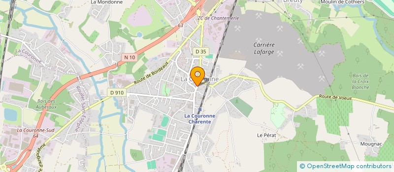 localisation de l'entreprise MONSIEUR ZANA TAHER MOHAMMED à LA COURONNE