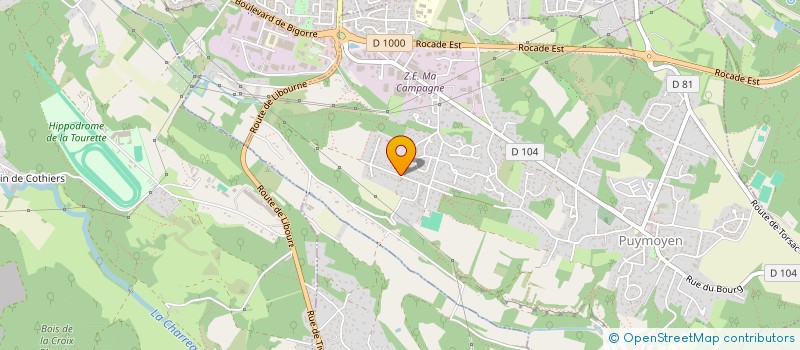 localisation de l'entreprise MONSIEUR ZANAO GARGOVITH  PUYMOYEN