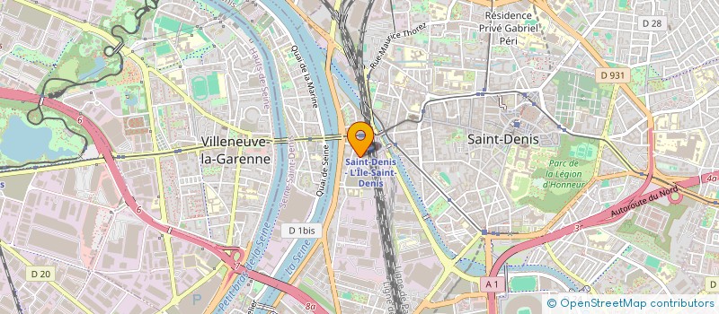 localisation de l'entreprise MONSIEUR ZANGA DEMBELE  SAINT-DENIS