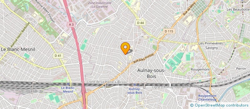 localisation de l'entreprise MONSIEUR ZANKE DIARRA à AULNAY-SOUS-BOIS