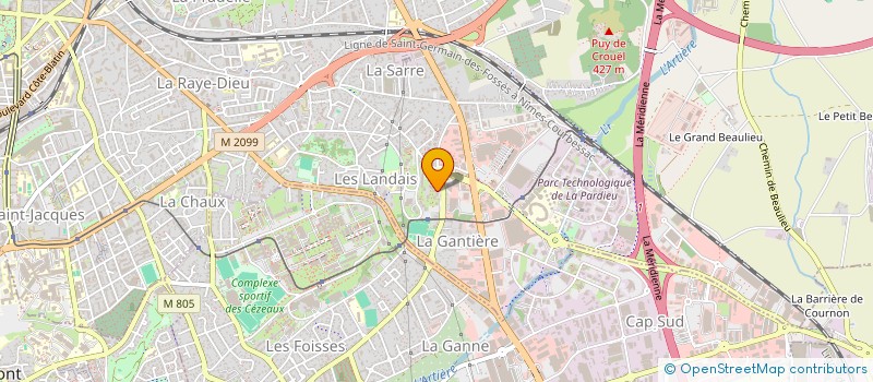 localisation de l'entreprise MONSIEUR ZAOULI ANDERSON GOUA BI  CLERMONT-FERRAND