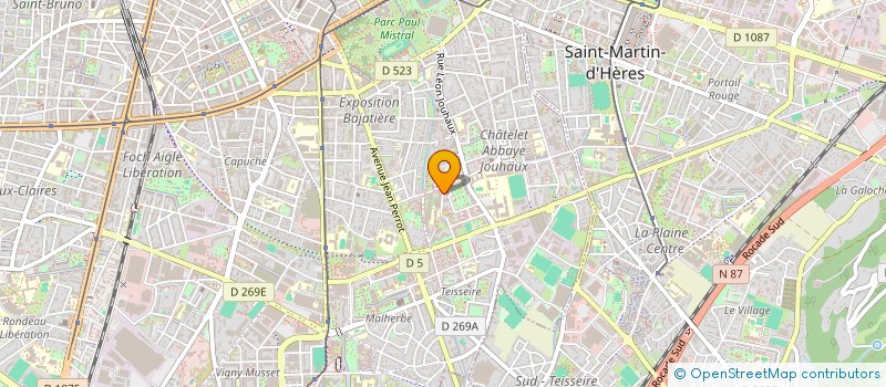 localisation de l'entreprise MONSIEUR ZAOURBEK KANTAEV à GRENOBLE