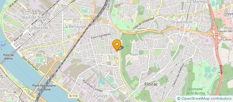 localisation de l'entreprise MONSIEUR ZAPRYAN DIMITROV  FLOIRAC