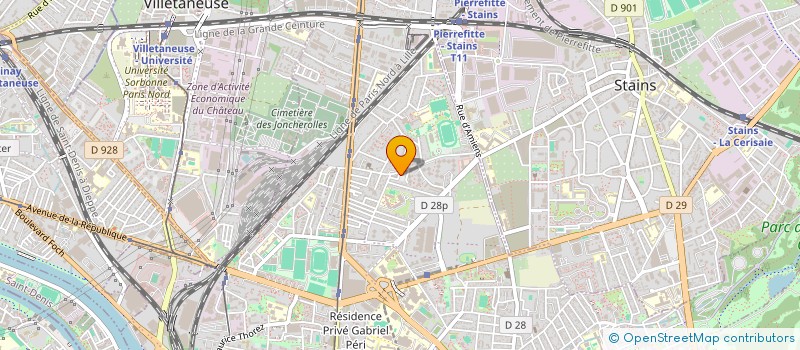 localisation de l'entreprise MONSIEUR ZAR GUL ORYAKHEIL à PIERREFITTE-SUR-SEINE