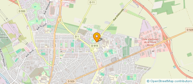 localisation de l'entreprise MONSIEUR ZAR MOHAMAD SADAT à AMIENS