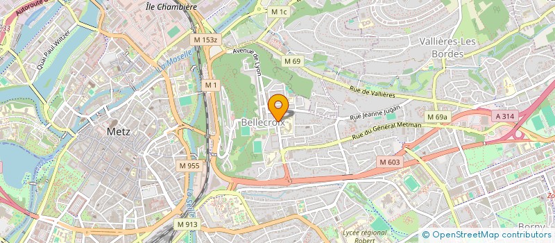 localisation de l'entreprise MONSIEUR ZARBADSHAH SHERZAD  METZ