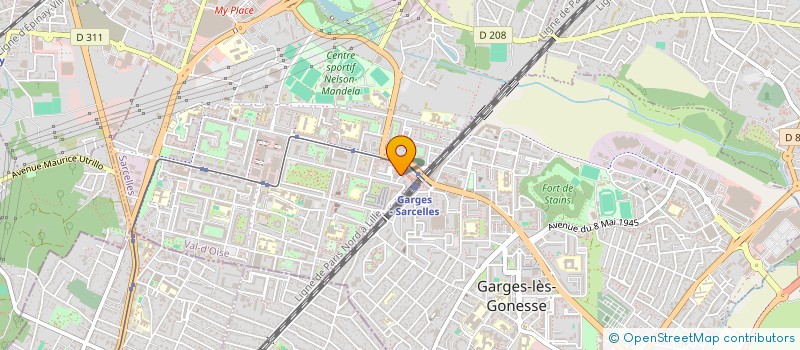 localisation de l'entreprise MONSIEUR ZARBAT AHMADZAI  SARCELLES