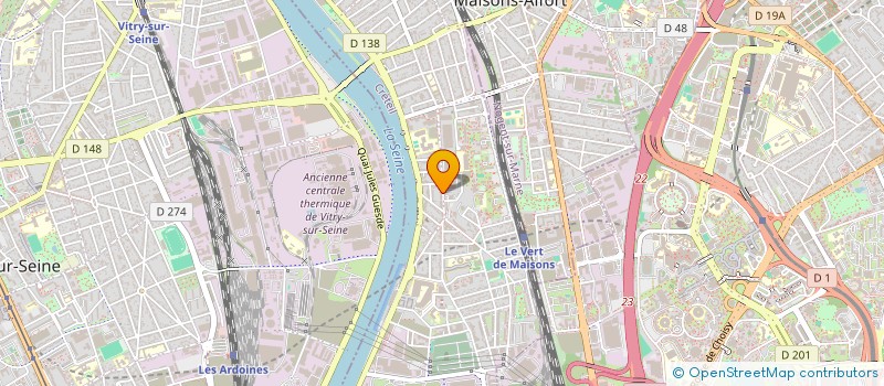 localisation de l'entreprise MONSIEUR ZARE JANJIKIAN  ALFORTVILLE