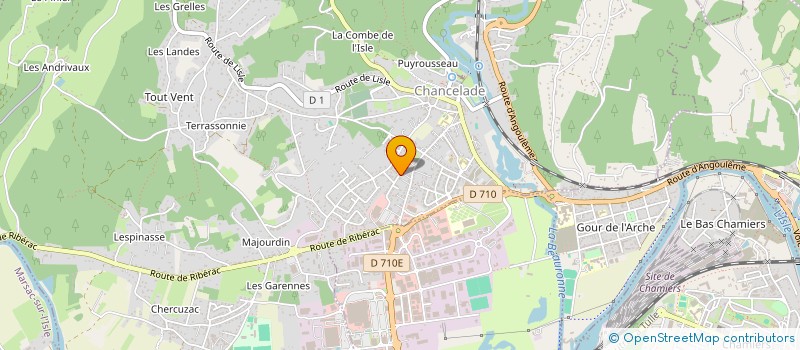 localisation de l'entreprise MONSIEUR ZARGUL AHMADZAI  CHANCELADE