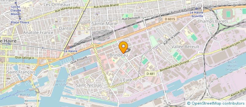 localisation de l'entreprise MONSIEUR ZARIFKHAN NASERI  LE HAVRE