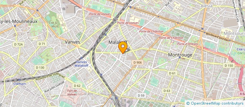 localisation de l'entreprise MONSIEUR ZARYAB BUTT  MALAKOFF