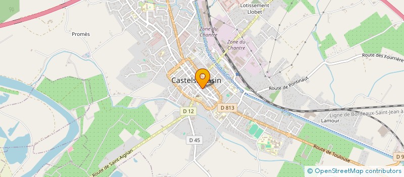 localisation de l'entreprise MONSIEUR ZAVEN KOSTANYAN  CASTELSARRASIN