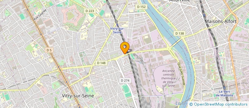 localisation de l'entreprise MONSIEUR ZAWADA MICHAL RAFAL  VITRY-SUR-SEINE