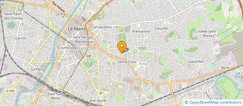 localisation de l'entreprise MONSIEUR ZAYAD ABDALLAH  LE MANS