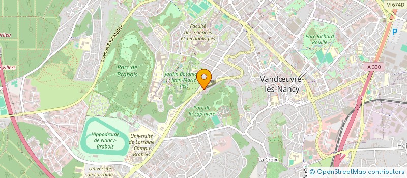 localisation de l'entreprise MONSIEUR ZAYAN HUSSAIN  VANDUVRE-LES-NANCY